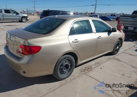 2009 Toyota Corolla Le z USA, uszkodzony, nr VIN 1NXBU40E59Z070952